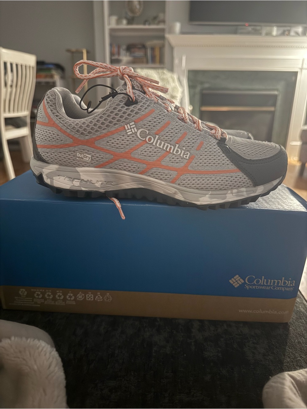 NEW IN BOX Columbia Women’s Black Trail Running Shoes - Waterproof OutDry